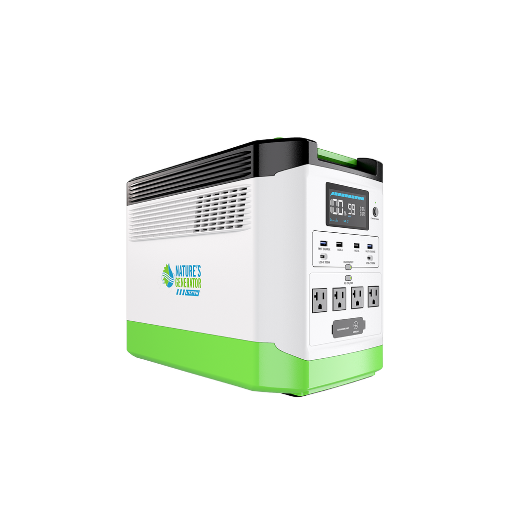 High Capacity Expandable Lithium 1800 Power Station